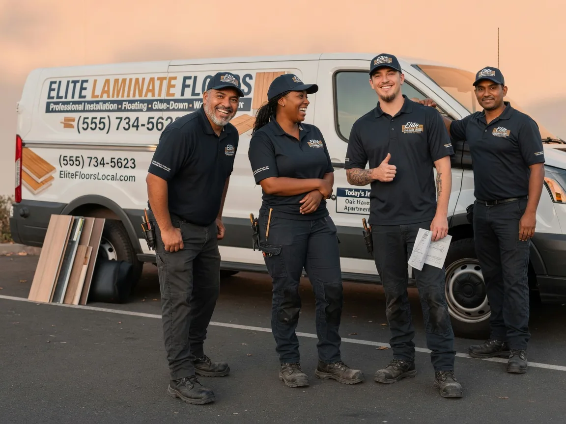 Laminate flooring installation company in Fairview, NC